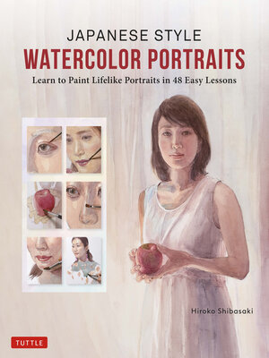 cover image of Japanese Style Watercolor Portraits